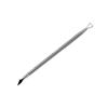 BIUDECO 2pcs Stainless Steel Cuticle Remover Nail Pusher Tool for Manicure Pedicure Care Ergonomic Design for Easy Use Practical Nail Art Accessory Silver view 1