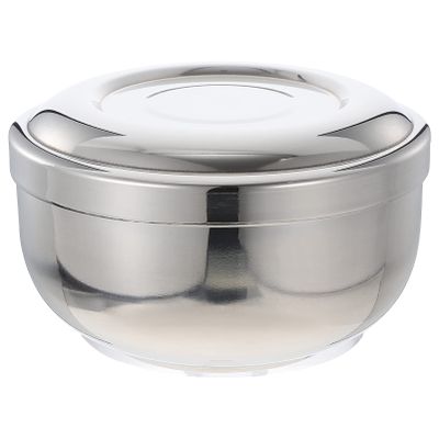 BIUDECO 1pc Stainless Steel Shaving Soap Bowl Lid Foaming Container for Men Practical Shaving Tool for Home and Barber Shop Use