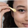 HONMEET 3pcs Zinc Alloy Cream Spoon Eye Massage Tool Beauty Spatulas Eye Fatigue Relief Treatment Gold view 3