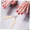 FRCOLOR Nail Art Pliers for Women Nail Jewelry Removal Plier Unloading Chain for Manicure view 3
