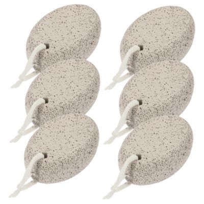 Gogogmee 6pcs Pedicure Exfoliator Tools for Feet Callus Removers Dual-Sided Design Foot Scrubber for Smooth Skin for and Salon Use
