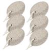 Gogogmee 6pcs Pedicure Exfoliator Tools for Feet Callus Removers Dual-Sided Design Foot Scrubber for Smooth Skin for and Salon Use view 1