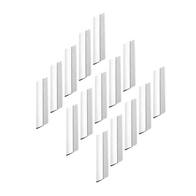 BIUDECO 100pcs Stainless Steel Eyebrow Trimming Tools Single Edge Razor for Women