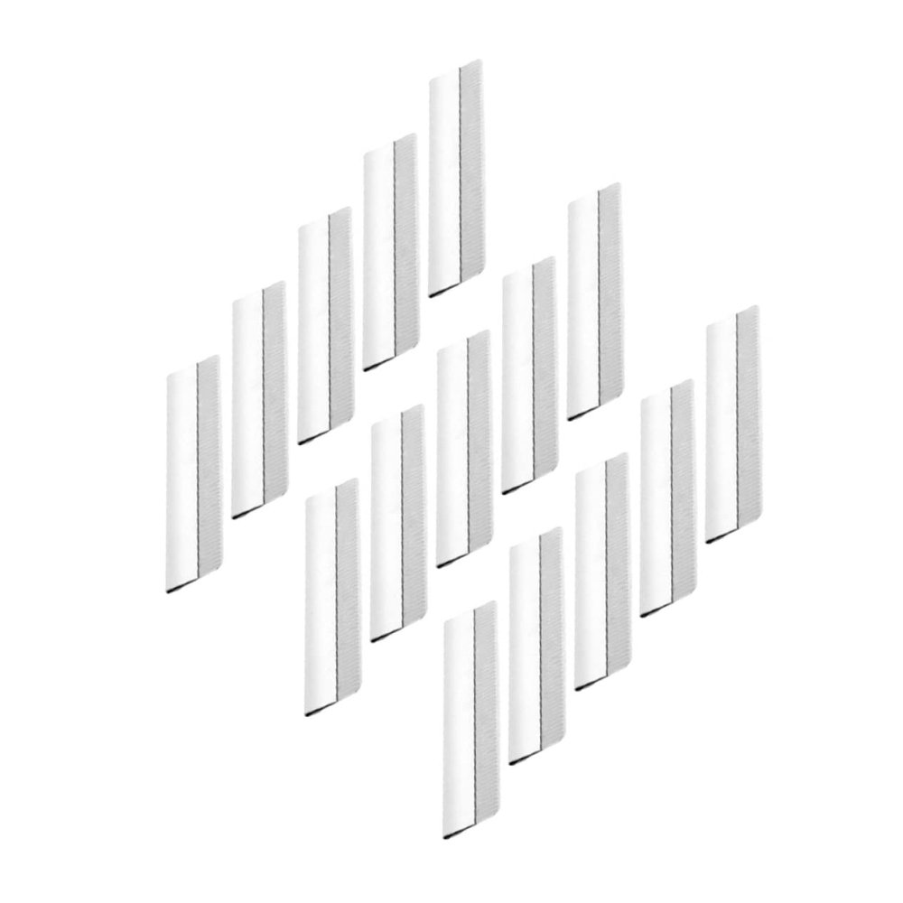 BIUDECO 100pcs Stainless Steel Eyebrow Trimming Tools Single Edge Razor for Women