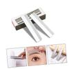 BIUDECO 100pcs Stainless Steel Eyebrow Trimming Tools Single Edge Razor for Women view 2