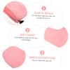 HAPINARY 2pairs Paraffin Wax Foot Covers Moisturizing for Healthy Feet Light Pink and Grey Fully Washable and Reusable for and Home Care view 2