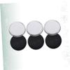 HONMEET 3pcs Makeup Brush Cleaning Tool Dry Cleaning Box Makeup Brush Mat Cleaner view 3