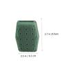 OHPHCALL 3pcs Silicone Bath Body Brush Exfoliating Scrubber for Back Cleaning Food-Grade Material Easy to Dry Spa Experience Massage Exfoliation Red Green Blue view 2