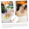 Healeved Natural Loofah Bath Body Brush for Exfoliation Dual-use Shower and Dish Cleaner Comfortable and Durable Light Yellow for All Skin Types view 4