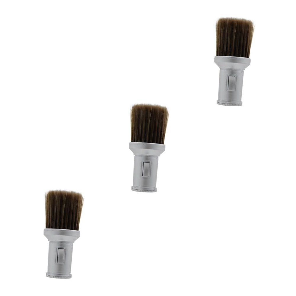FOYTOKI 3pcs High Density Hair Removal Brush Hairdressing Neck Duster Broken Hair Brush