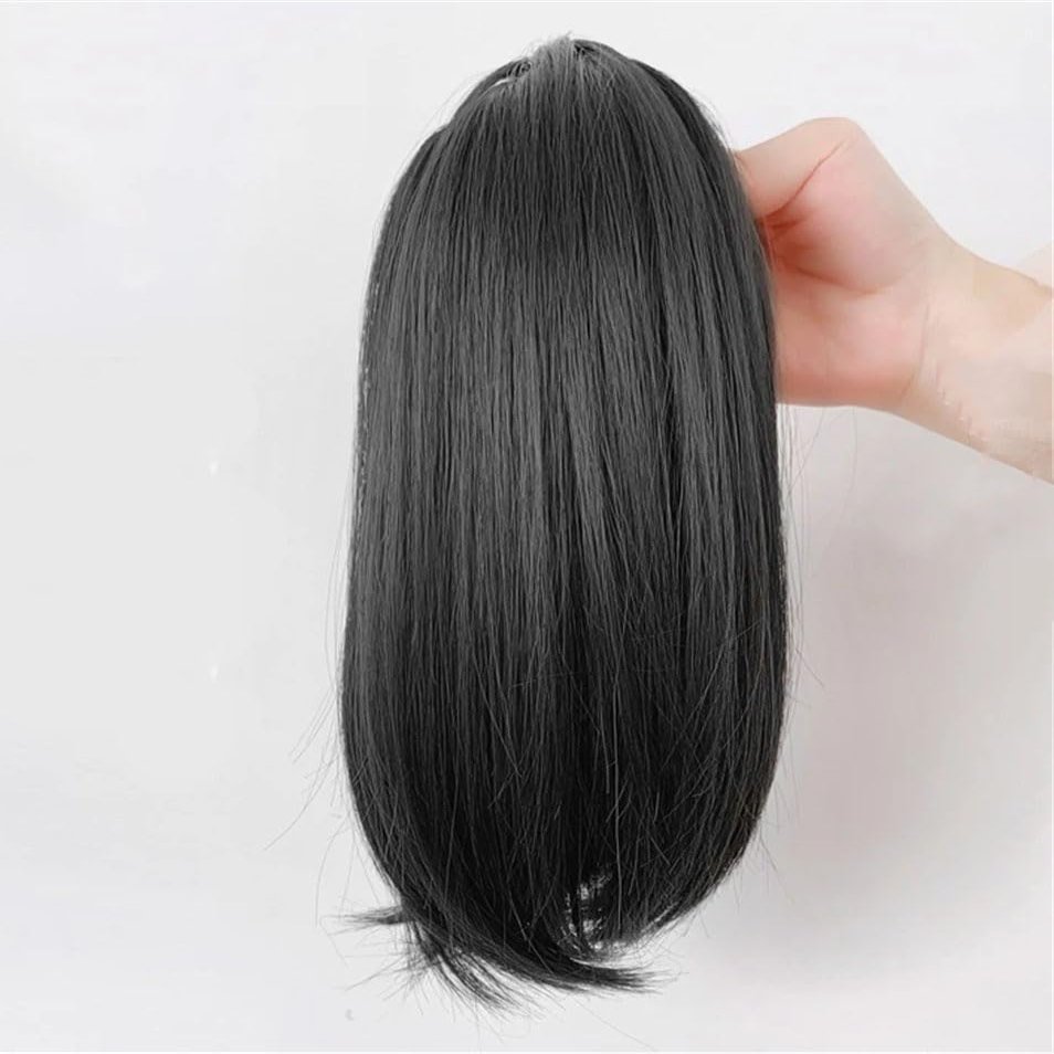 12Inch Synthetic Short Straight Ponytailtail Clip In Hair Extension Ponytailtail Hairpiece For Women