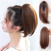 12Inch Synthetic Short Straight Ponytailtail Clip In Hair Extension Ponytailtail Hairpiece For Women view 3