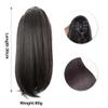 12Inch Synthetic Short Straight Ponytailtail Clip In Hair Extension Ponytailtail Hairpiece For Women view 4