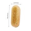 Outanaya 2pcs Dual-sided Wooden Nail Brush Comfortable Bristle Manicure Tool for Nail Art and Cleaning Compact Design for and Use Hands and Feet Random Color view 2