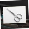 HONMEET Stainless Steel Eyebrow Scissors with Rounded Tips Multi-purpose Beauty Grooming Kit for Precision Trimming of Eyebrows Eyelashes and Facial Hair Comfortable Grip Design view 4