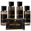 200 Piece Hotel Soap & Bulk Toiletries - Hotel Essentials for Guests - Hotel Shampoo & Conditioner Supplies for Guests, Hotel Toiletries Bulk Set, Hotel Soaps & Toiletries Bulk, Hotel Amenities Bulk view 1
