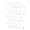 FOYTOKI Wax for under Nose 30pcs Nose Hair Wax Applicators Easy to Use for Girls view 1