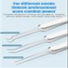 Gowcxn Professional Facial Blackhead Remover Tweezers, Ingrown Hair Removal kit, Pimple Popper Tool kit, Skin Care Tools, Blackhead Remover Tools (3 PCS) view 3