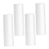 VINTORKY 4pcs Airless Pump Bottles Refillable Cosmetic Dispenser for Lotions Serums and Foundations Travel-friendly Lightweight Plastic Containers for Skincare and Toiletries view 1