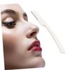 Mikinona Stainless Steel Net Texture Eyebrow Razor Portable Folding Trimmer Facial Hair Removal Tool for Women view 3