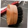 BIUDECO 3pcs Boar Bristle Beard Brush for Men Beard Comb Mens Grooming Kit Natural Bristles for Travel view 3