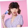 IWOWHERO 2pcs Temples Design Women Clip Bangs Hair Clip Extensions Fake Grey Bangs view 4