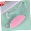 BIUDECO Pink Crystal Gua Sha Plate for Face Scraping Treatment Transparent Massage Tool for Gua Therapy Smooth Edges for Gentle Skin Care for Relaxation and Refreshing view 3
