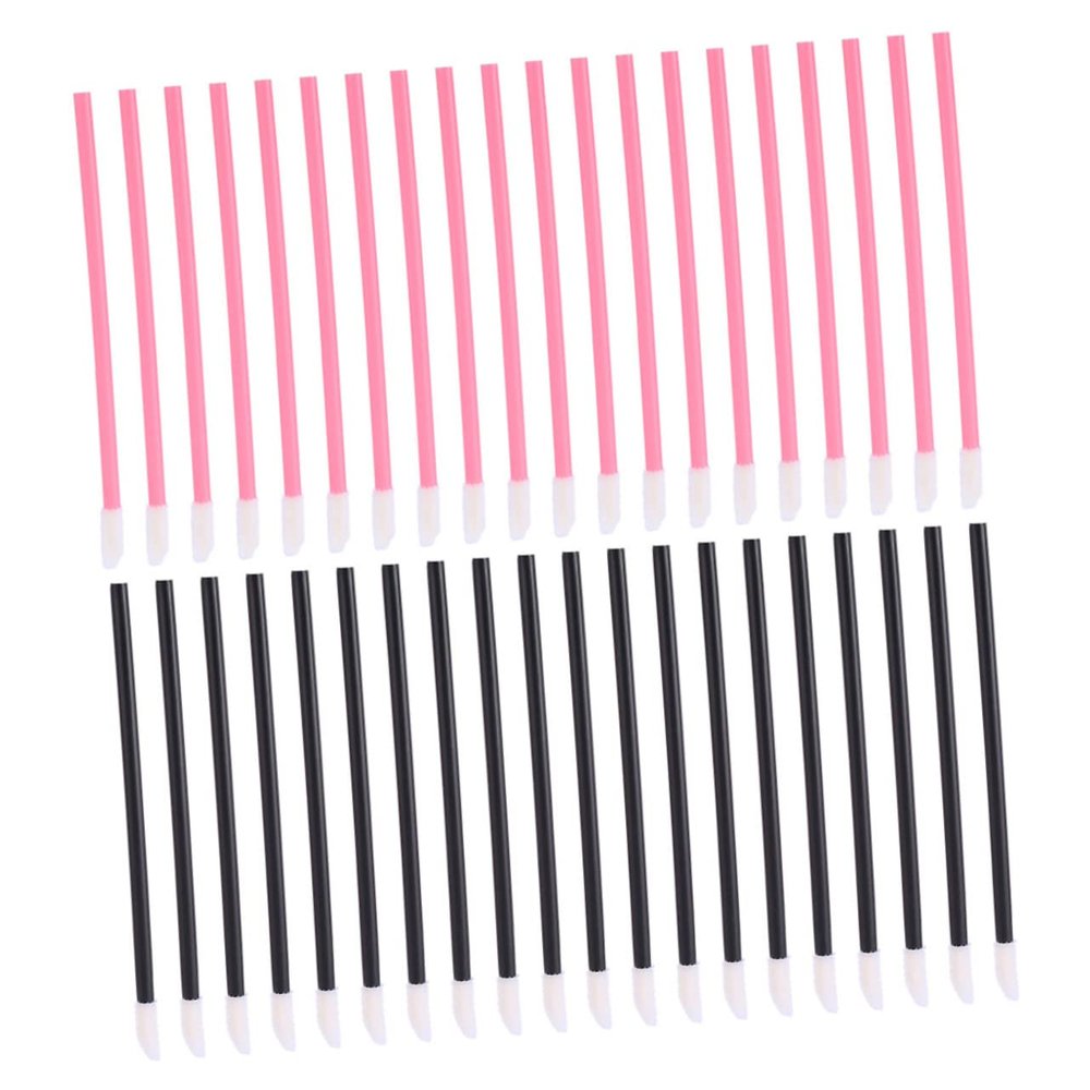 Outanaya 300pcs Makeup Brush Tools for Eyelash and Lip Application Disposable Lip Wands Handles for Salon and Home Use