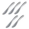 SOESFOUFU 5pcs Skincare Spatulas for Face Moisturizer Spoon for Cream Makeup Eye Cream Scoop Beauty Scoops Smooth Surface view 1