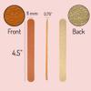 30Pcs Nail File Emery Boards Buffering Files Professional Manicure Pedicure Beauty Tools Dual Sided Nail Files Med & Coarse Set for Home and Salon Washable Travel TSA Friendly view 2