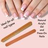 30Pcs Nail File Emery Boards Buffering Files Professional Manicure Pedicure Beauty Tools Dual Sided Nail Files Med & Coarse Set for Home and Salon Washable Travel TSA Friendly view 3