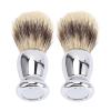 Shaving Brush Long Soft Dense Brush Hair Men Foaming Cream Foam Shaving Beard Handle with Option Curved Design view 2