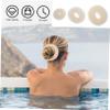 Outanaya 15pcs Donut Hair Bun Maker Set Versatile Hair Styling Tools for Easy Updos Ponytails Includes Small Medium Large Bun for view 3
