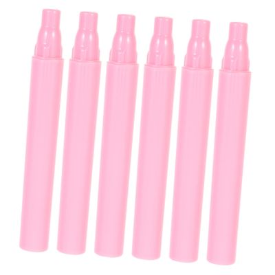 SOESFOUFU 6pcs Silicone Lip Brush Set Cover Versatile Lip Applicator and Foundation for Daily and Professional Use Easy to Carry