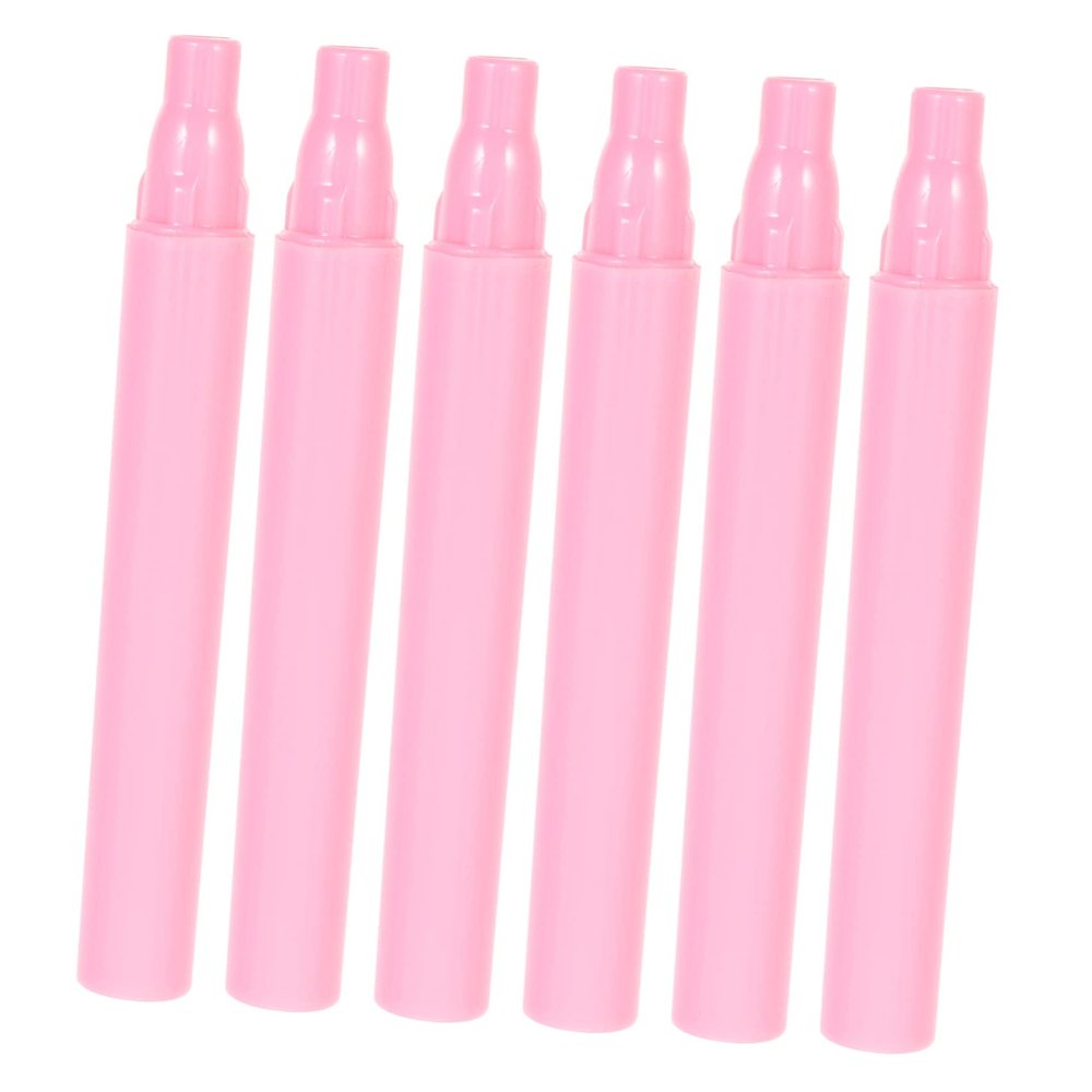 SOESFOUFU 6pcs Silicone Lip Brush Set Cover Versatile Lip Applicator and Foundation for Daily and Professional Use Easy to Carry