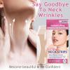 Yasirona Neck Wrinkle Patches, High Elastic Neck Strips - Instant Neck Firm Tape for Lifting Loose Skin, Improve Neck Fine Lines & Wrinkles, Pink view 3