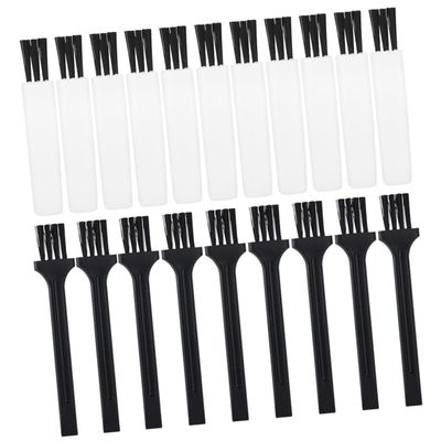 FOYTOKI 30pcs Electric Shaver Cleaning Brush for Beard and Hair Clippers Ergonomic Design Mini for Easy Storage for Keyboard Fans and Car Dashboard Cleaning