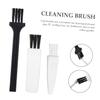 FOYTOKI 30pcs Electric Shaver Cleaning Brush for Beard and Hair Clippers Ergonomic Design Mini for Easy Storage for Keyboard Fans and Car Dashboard Cleaning view 3