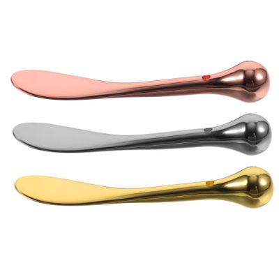 OHPHCALL Eye Stick Tool Zinc Alloy Eye Cream Spoon for Massage Dark Circles Facial Cream
