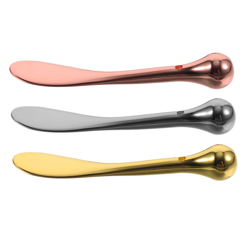 OHPHCALL Eye Stick Tool Zinc Alloy Eye Cream Spoon for Massage Dark Circles Facial Cream