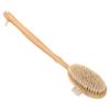 KOMBIUDA Bath Brush Long Handle Nanzhu Body Exfoliator Scrubber Back Bath Brush for Shower Rope Design for Bathroom view 1