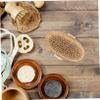 KOMBIUDA Bath Brush Long Handle Nanzhu Body Exfoliator Scrubber Back Bath Brush for Shower Rope Design for Bathroom view 2