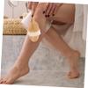 KOMBIUDA Bath Brush Long Handle Nanzhu Body Exfoliator Scrubber Back Bath Brush for Shower Rope Design for Bathroom view 3