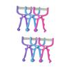 FOYTOKI 2sets Spring Facial Hair Shavers Facial Hair Epilators for Women Men for Smooth Skin 3pcs*2 view 1