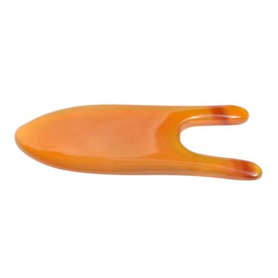 FOYTOKI 1pc Ox Horn for Nose Bridge and Eye Socket Multi-purpose Skin Care Tool for Face Random for and Professional Use Reduces Puffiness and Pain
