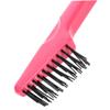 Pink ABS Hair Brush Cleaner for Paddle and Brushes, 4 Pack view 4