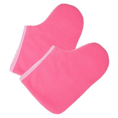 OSOLADY Foot Wax Paraffin Bath Liners Soft Spa Booties for Foot Treatment Reusable Foot