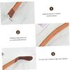 FOYTOKI Straight Strop Dual-sided Artificial Leather Sharpening Strap for Manual Shaver for Home and Barber Shop Use Practical Hair Removal Tool Hanging Eyelet view 3