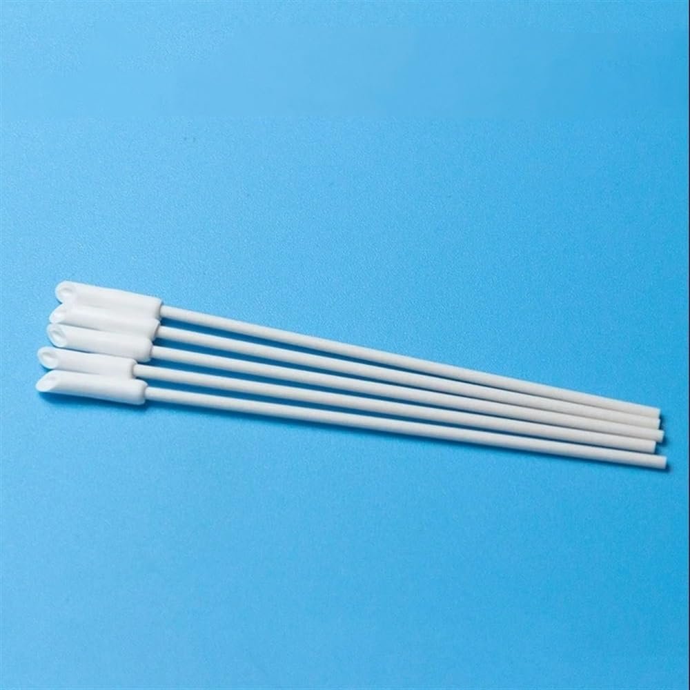 100pcs for Rubystick T-10/T-20/T-30/T-38 Clean Swabs Ruby Stick/Head H-10/11/20/21/31 Cleaning Swabs for Rubystick Printhead Cleaning Swab(T-31 bevelled3mm)
