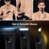 Manscape Body and Ball Trimmer for Men, 3-in-1 Pubic Groin & Nose Hair Trimmer, Ball Shaver & Body Groomer, Wet/Dry Electric Razors for Smooth Shaving, IPX7 Waterproof with Travel Case view 3
